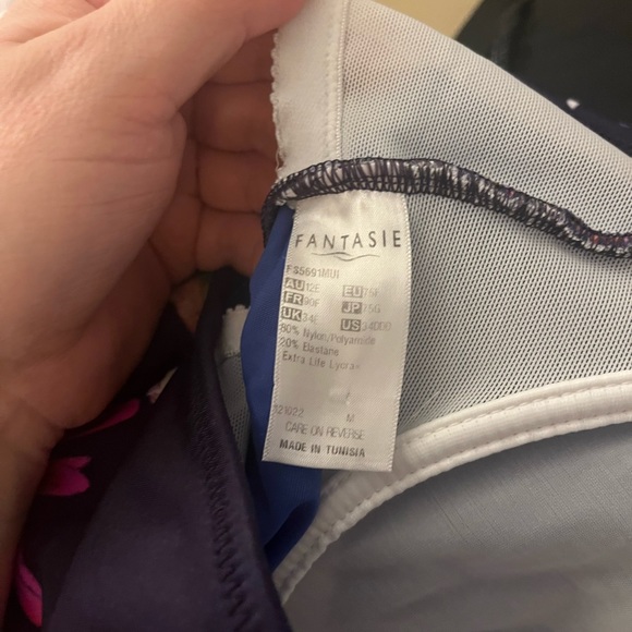 Fantasie one shoulder swimsuit - Picture 4 of 5